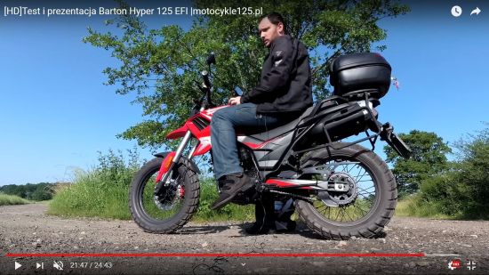 Poznaj ze szczegółami motocykl Barton Hyper