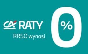 Raty 0% z Credit Agricole