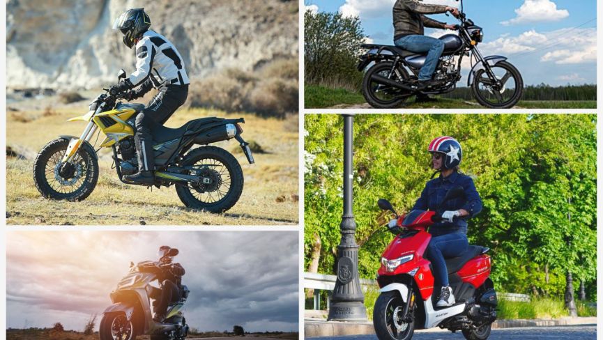 Scooters and motorcycles with the lowest fuel consumption. 4 economical models from Barton Motors offer