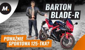 Barton Blade-R 125 - a sports motorcycle for the B category
