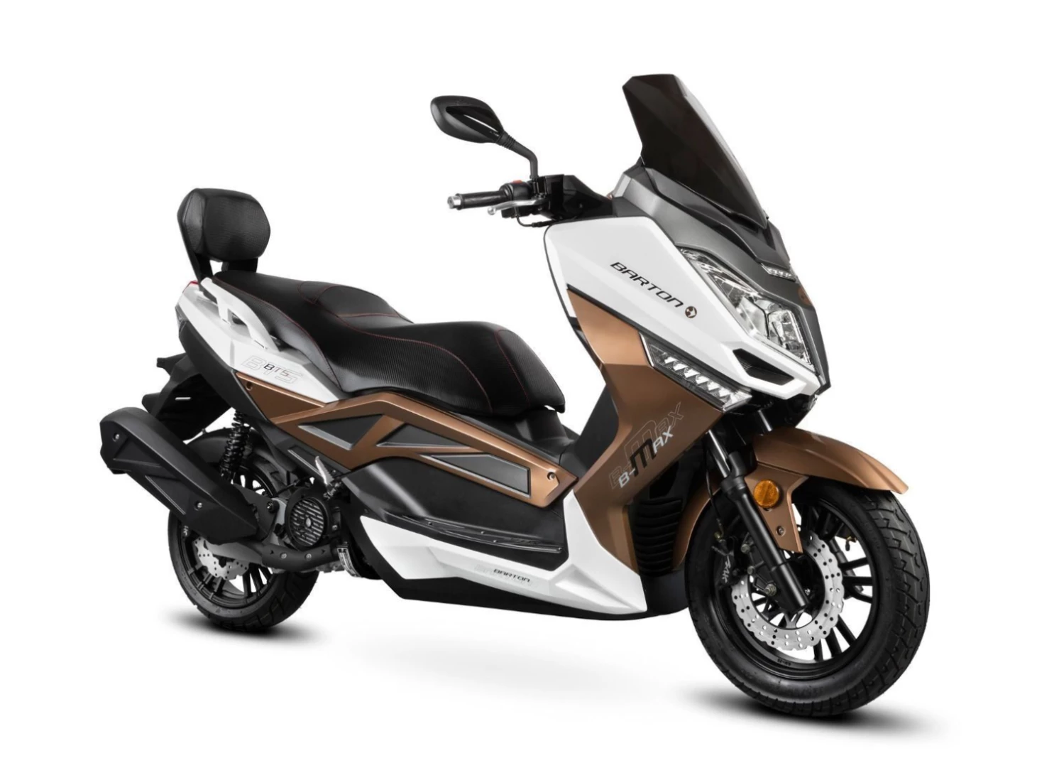 Barton B-Max 125 - Biało-Brązowy