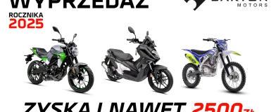 Wyprzedaż w Barton Motors. Rabaty na pojazdy do 2 500 złotych i akcesoria w prezencie