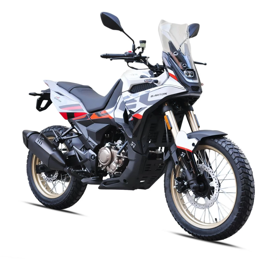 Barton DuelX 125 - Biało-czerwony