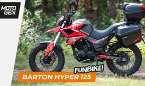 Barton Hyper 125: a funbike for the B category