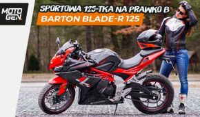Sports 125 for driving license B - inexpensive Barton Blade-R