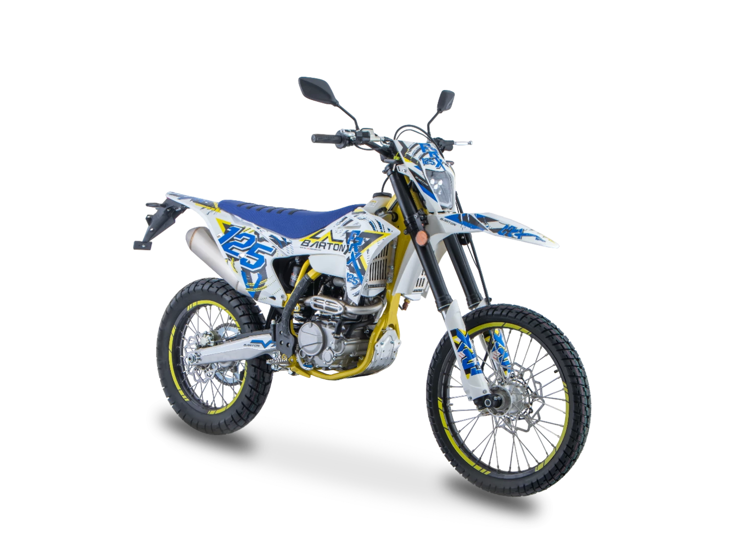 Barton FRX 125 - Żółto-niebieski