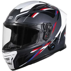 Kask ORIGINE PISTA MESH gloss white cool grey + BT 