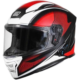 Kask ORIGINE PISTA ELEMENTARY red black + BT 